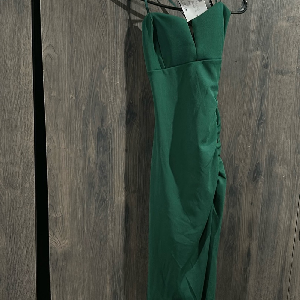 Green dress